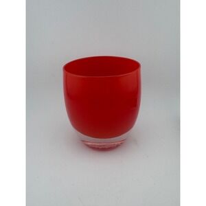 Glassybaby Glassybaby Seattle Sunset Pre Triskelion Hand Blown Glass Votive 0084